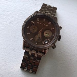Michael Kors bronze/brown watch